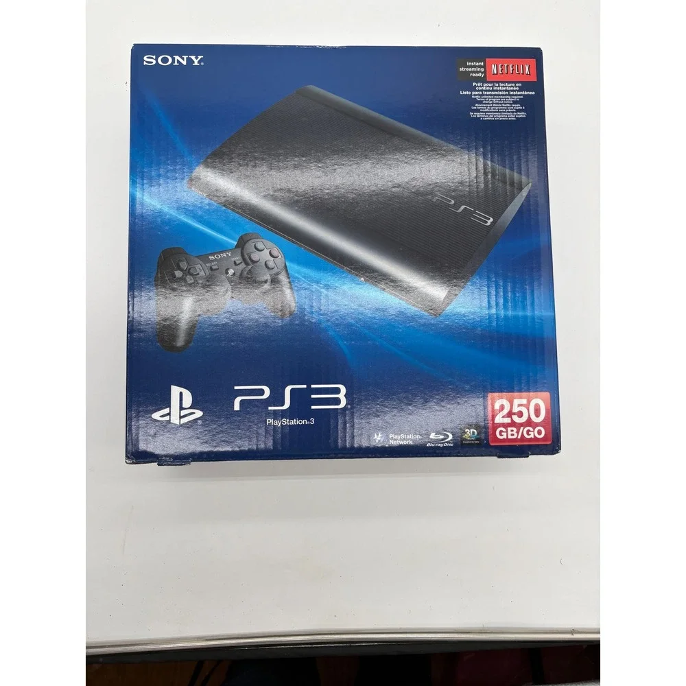Sony PlayStation 3 PS3 250GB Uncharted 3 GOTY Edition Empty Box Only CECH-4001B
